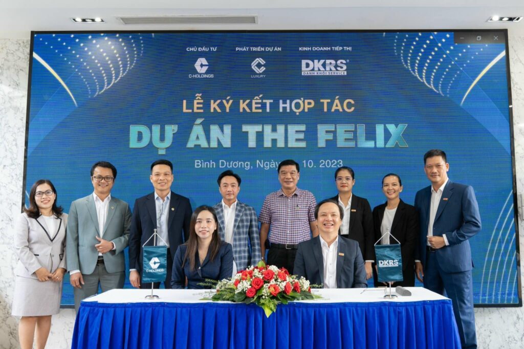 lễ ký kết hợp tác dự án The Felix Thuận An Bình Dương - C holdings